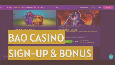 Bao casino bonus