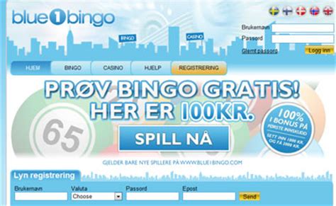 Blue1 bingo casino aplicação