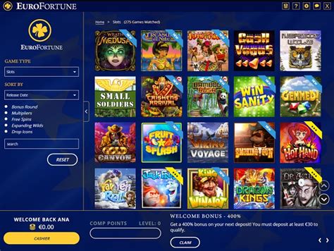 Eurofortune online casino online
