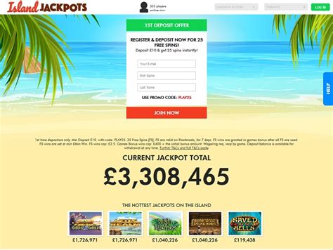 Island jackpots casino online