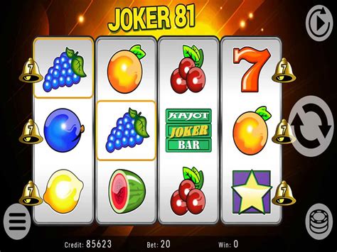 Joker 81 Slot Grátis
