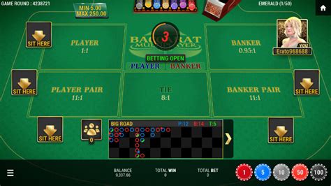 Multiplayer Baccarat Betway