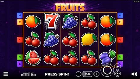 Play Fruits Xl Holle Games slot