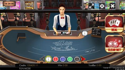 Play Texas Holdem Heads Up 3d Dealer slot