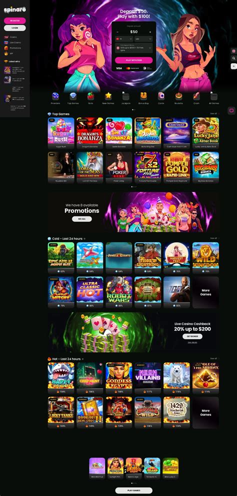 Spinaro casino app