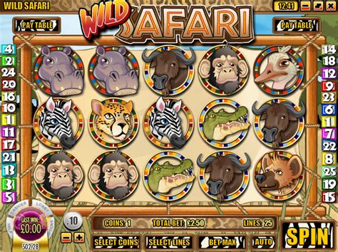 Wild Wild Safari Slot - Play Online